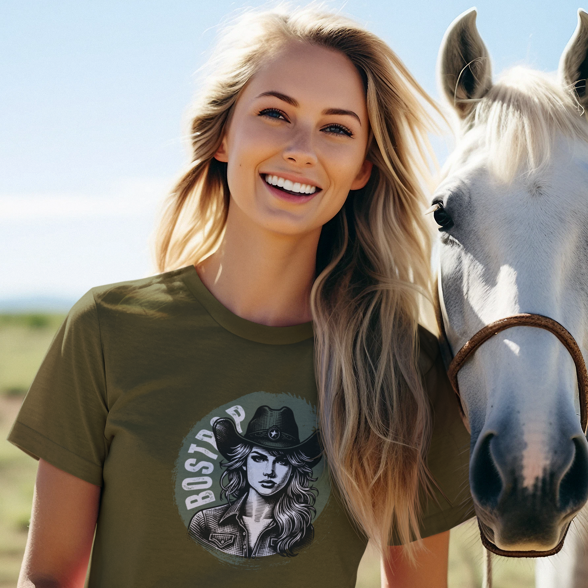 Bostrop Plaasmeisie Ladies T-shirt