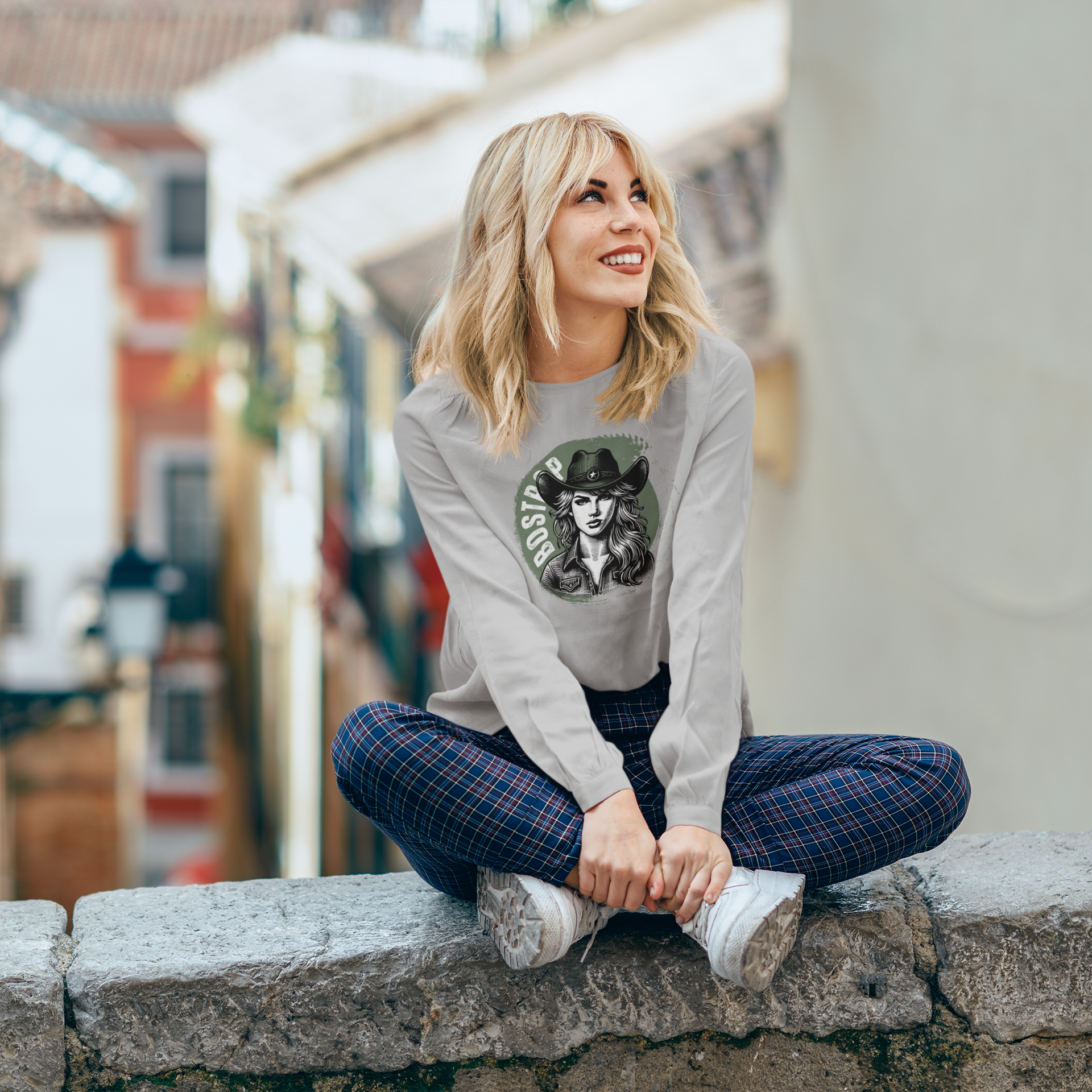 Plaasmeisie Long Sleeve Heavy Weight Unisex T-shirt