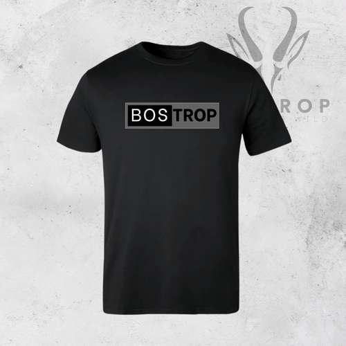 Block Logo Grey Heavy Weight Premium T-Shirt
